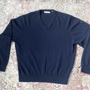 Peter Millar V Neck Cashmere Sweater Sz L/XL
